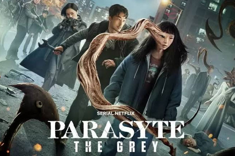 Poster drakor baru Parasyte The Grey (Foto: Netflix)
