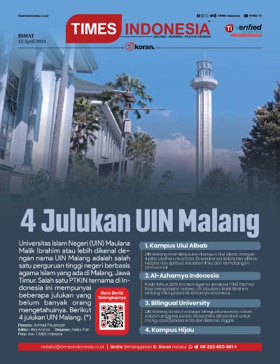 Edisi Jumat, 12 April 2024: E-Koran, Bacaan Positif Masyarakat 5.0