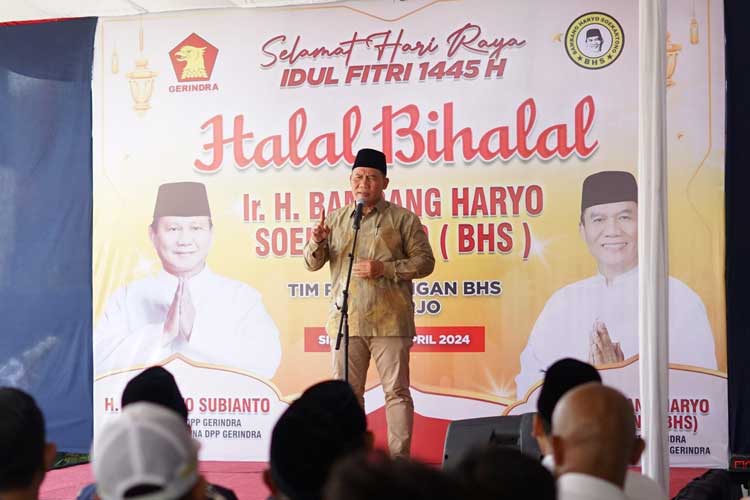 Bambang Haryo Gelar Halal Bihalal Bersama Masyarakat di Sidoarjo