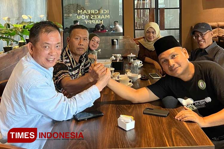 Jelang Pilbup Banyuwangi, PKB dan Partai Demokrat membentuk Koalisi Kebangkitan Demokrat Nasionalis Religius. (Foto : Syamsul Arifin/TIMES Indonesia)