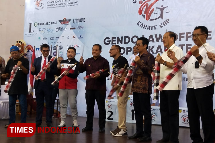 Ribuan Peserta Ikuti Laga Perdana Gendo Law Office Karate Open Championship 2024