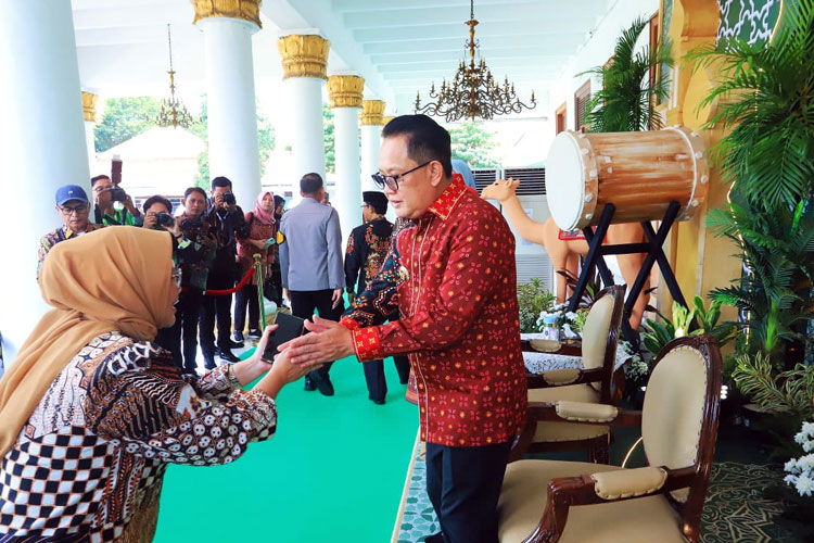 Halal Bihalal Bersama Kepala Daerah, Pj Gubernur Adhy Jaga Keharmonisan Lewat Tradisi Tahunan