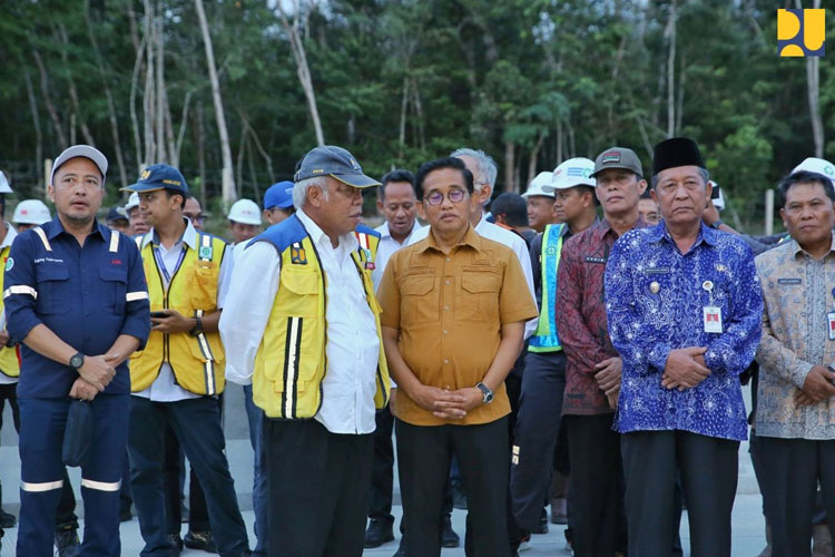 Menteri PUPR RI Targetkan Jalan Tol Bayung Lencir - Tempino - Jambi Bisa Operasional Awal 2025