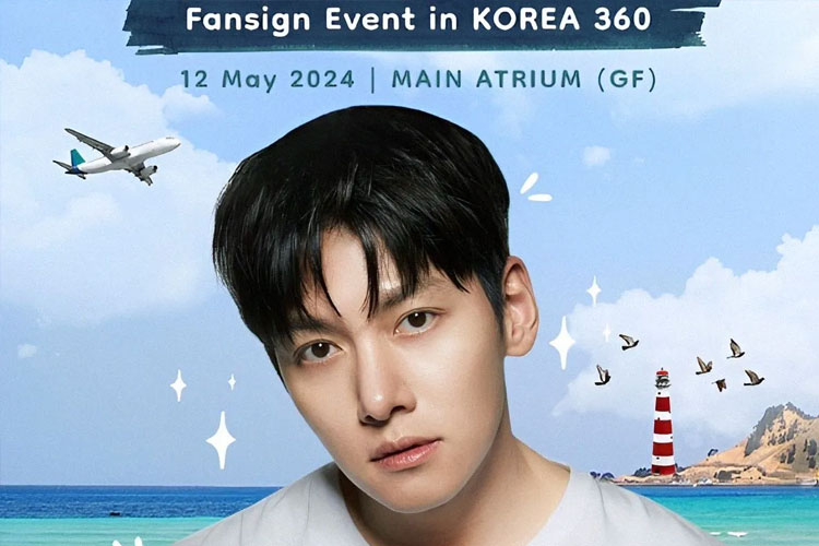 Poster Ji Chang Wook di Korea 360 pada 12 Mei 2024
