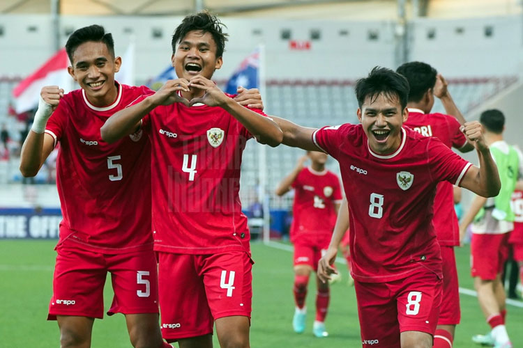 Permalukan Jordania, Timnas Indonesia Lolos 8 Besar Piala Asia U-23