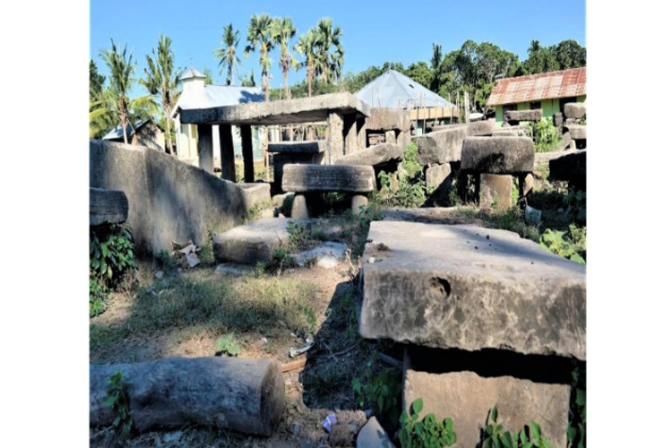 The Megalithic relic at Praimadita Village in Southern East Sumba. (Photo: ParenkraffNTT)