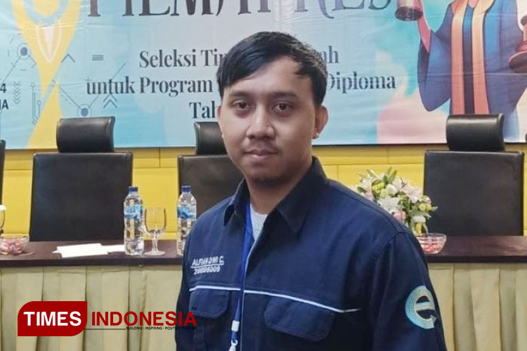 Alvian Dwi Cahyanto, mahasiswa semester 6 Prodi teknik elektro UNIPMA. (Foto: Humas UNIPMA for TIMES Indonesia).