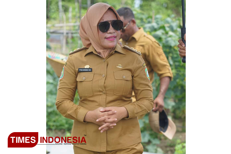 Bupati Kepulauan Sula, Fifian Ade Ningsih Mus. (Foto: Husen Hamid/TIMES Indonesia)