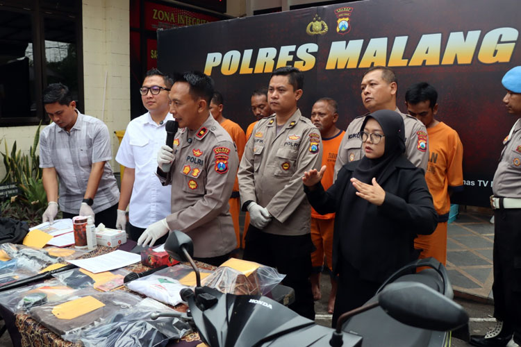Polres Malang Ingatkan Dua DPO Perampokan Segera Serahkan Diri