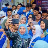 Hadiri Resepsi Harlah Ke-64 PMII, Khofifah Ajak Mahasiswa Percepat Target Indonesia Emas 2045