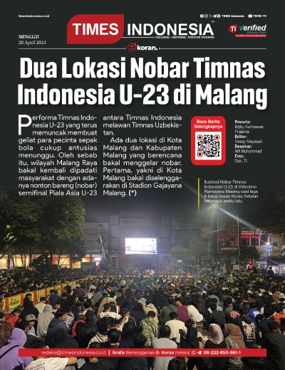 Edisi Minggu, 28 April 2024: E-Koran, Bacaan Positif Masyarakat 5.0