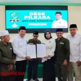 Maju Pilkada Sidoarjo, H Subandi-Mimik Idayana mendaftar ke DPC PKB