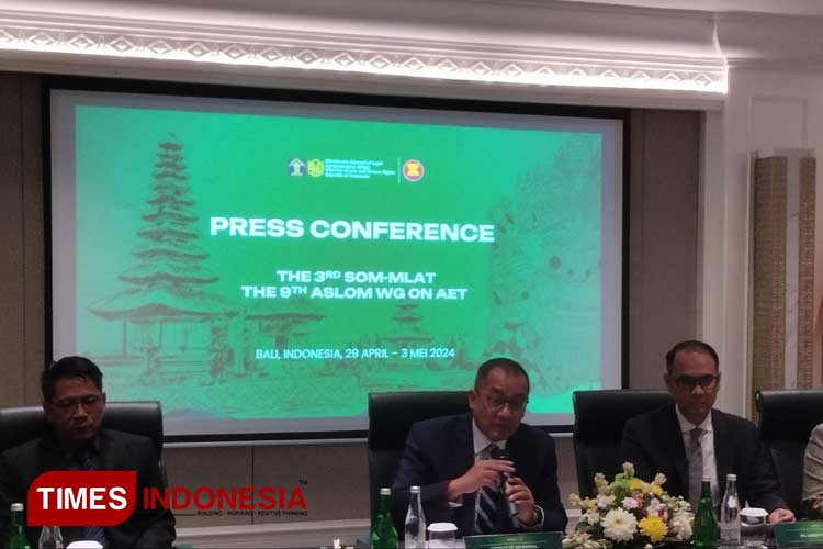 Pimpin Perundingan The 3rd ASEAN SOM-MLAT di Bali, ini Pesan Dirjen AHU Kemenkumham RI