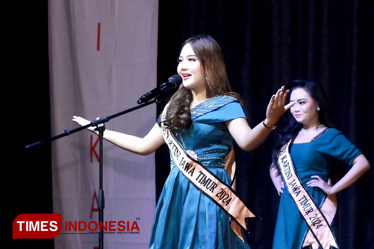 Vifa Maura Alya Zahra perempuan asal Desa Mentoro, Sumobito, Jombang berhasil menjadi Duta Puteri Kartini Jawa Timur. (FOTO: Vifa Maura for TIMES Indonesia)