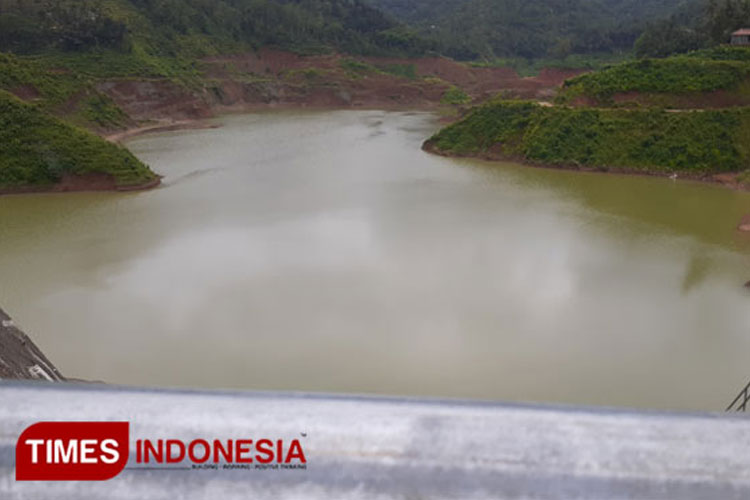 Waduk Tukul di Kabupaten Pacitan yang akan menjadi penyuplai air baku (Foto: dok. TIMES Indonesia)