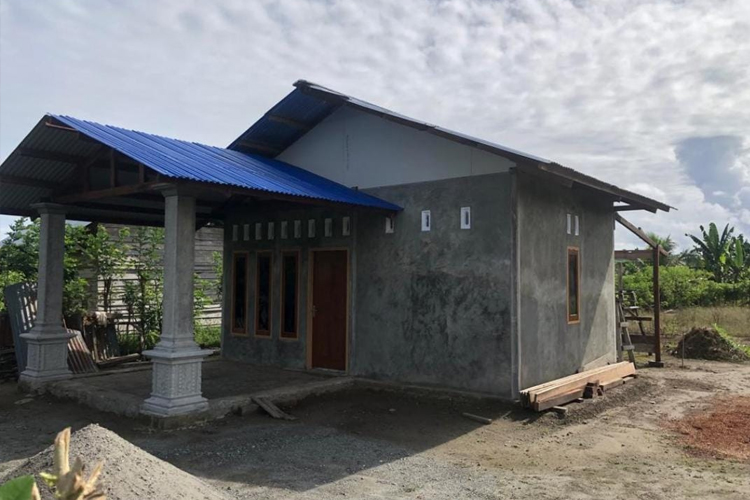 Salah satu rumah di Kabupaten Manokwari direhap oleh Kementerian PUPR. (FOTO: dok PUPR)