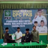 Ketua GP Ansor Kota Malang, Gus Farih Daftar N2 Lewat PKB di Pilkada 2024