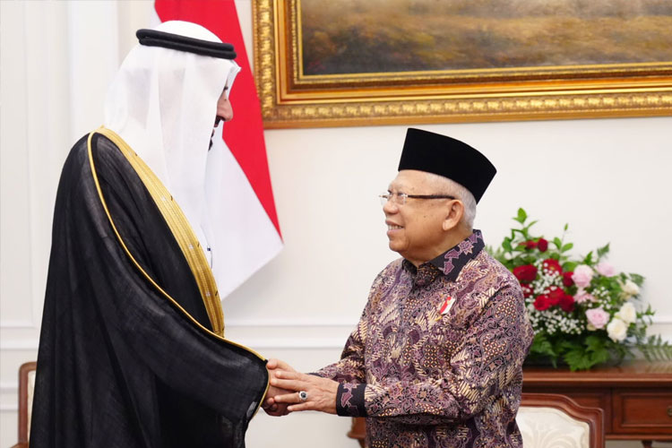 Wapres Ma'ruf Amin Bahas Tambahan Kuota Jemaah Haji untuk Indonesia