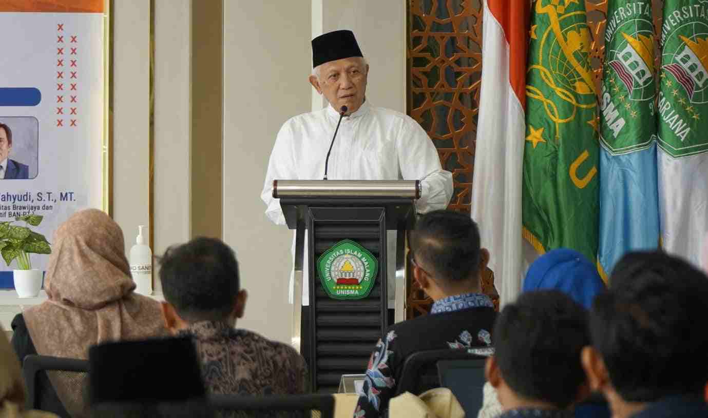 Gus Kikin hadir di acara ISNU Jatim di Unisma Malang, 2 Mei 2024. (Foto: Dok ISNU Jatim)