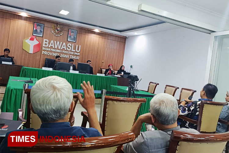 Komisioner Bawaslu Jatim Kurang, Sidang Dugaan Pelanggaran Administrasi Pemilu Kondang Kusumaning Ayu Ditunda