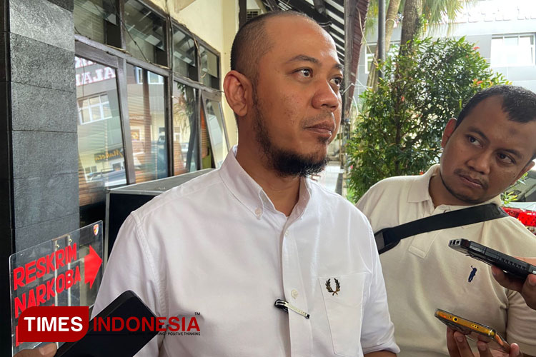 Kasatreskrim Polresta Malang Kota, Kompol Danang Yudanto saat ditemui awak media. (FOTO: Rizky Kurniawan Pratama/TIMES Indonesia)