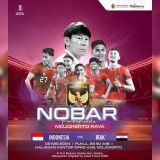 Daftar Tempat Nobar Timnas Indonesia vs Irak di Kabupaten Mojokerto
