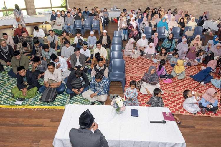 Suasana akrab dan hangat terasa dalam halal bihalal diaspora Indonesia di Sydney Australia (Foto: PCINU Australia for TIMES Indonesia)