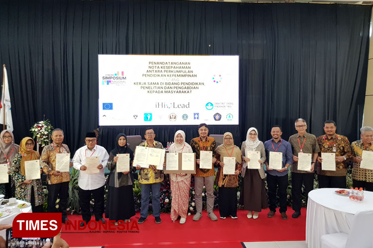 Acara simposium nasional yang digelar oleh STIE Malang Kucecwara pada Jumat (3/5/2024). (Foto: Achmad Fikyansyah/TIMES Indonesia) 