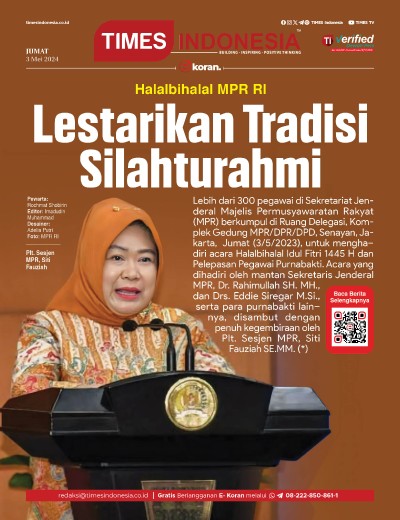	Edisi Jumat, 3 Mei 2024: E-Koran, Bacaan Positif Masyarakat 5.0