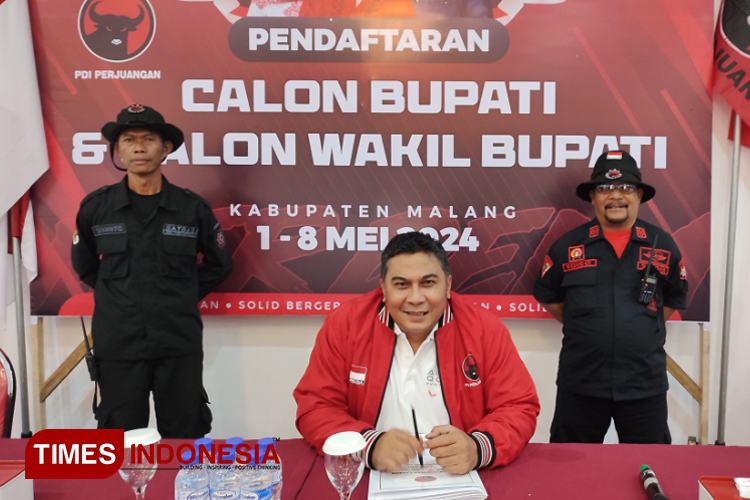 Ketua DPC PDIP Kabupaten Malang, Abdul Qodir. (Foto; Dok. PDIP Kabupaten Malang/TIMES Indonesia)