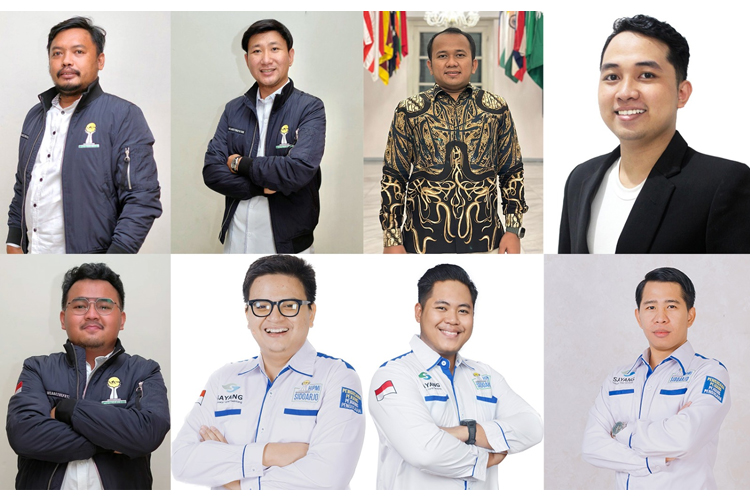 Foto 8 pengusaha muda yang masuk bursa Calon Ketua HIPMI Sidoarjo (dok dian felani)