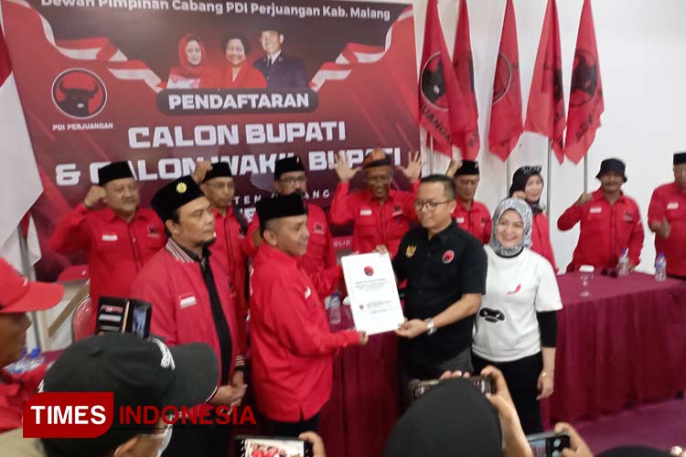 Kader PDIP Kabupaten Malang Satu Tekad Usulkan Cabup Sanusi di Pilkada 2024