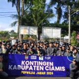 130 Kontingen Kabupaten Ciamis Berlaga di Popwilda Jabar