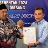 Kades Mojokrapak Minta Dukungan Demokrat untuk Maju Pilkada Jombang