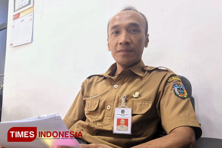 Kepala DKPP Pacitan, Sugeng Santoso. (FOTO: Yusuf Arifai/TIMES Indonesia)