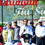 Presiden RI Jokowi Resmikan Bendungan Tiu Suntuk di di Sumbawa Barat