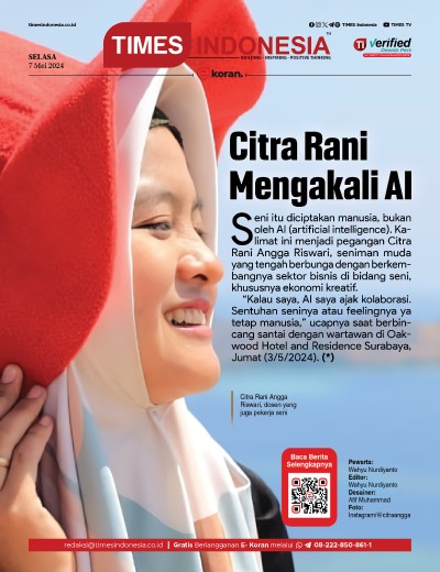 Edisi Selasa, 7 Mei 2024: E-Koran, Bacaan Positif Masyarakat 5.0 