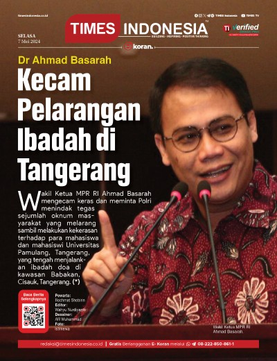 Edisi Selasa, 7 Mei 2024: E-Koran, Bacaan Positif Masyarakat 5.0 