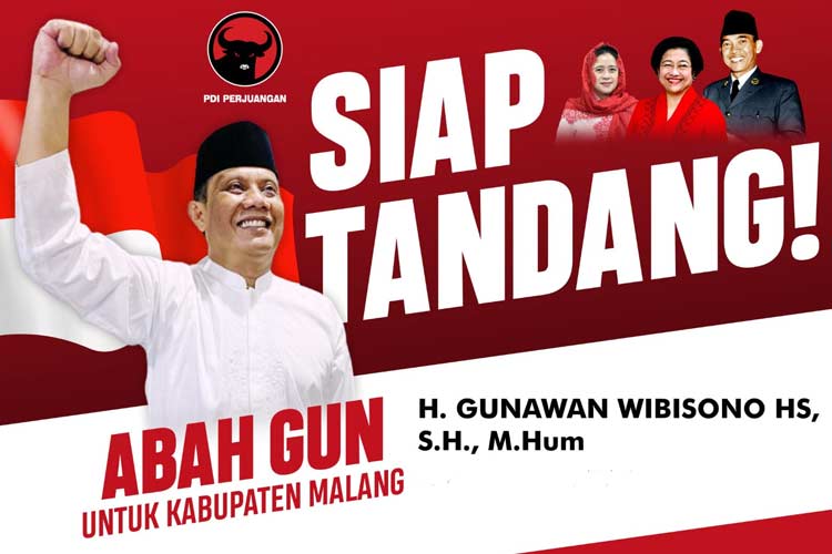 H Gunawan Wibisono, Kandidat Calon Bupati Malang untuk Pilkada 2024.