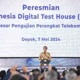 Bey Machmudin Dampingi Presiden Jokowi Resmikan Indonesia Digital Test House
