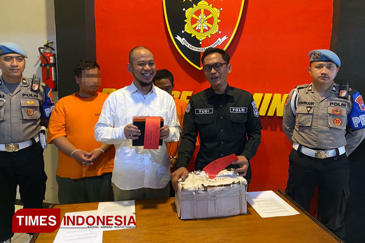 Curi Baterai Sepeda Senilai Ratusan Juta, Listrik Karyawan Toko di Malang Ditangkap Polisi