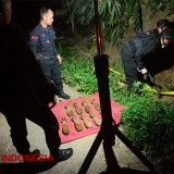Temukan 9 Mortir Aktif Terpendam di Pujon Kabupaten Malang