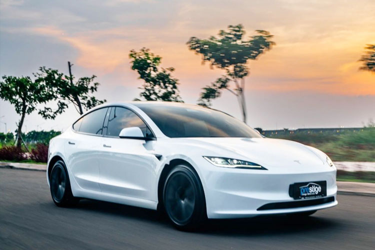 New Tesla Model 3 Highland. (FOTO: moladin)