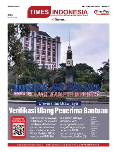 Edisi Rabu, 8 Mei 2024: E-Koran, Bacaan Positif Masyarakat 5.0