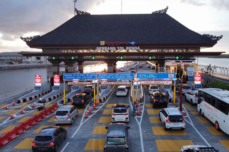 Suasana Jalan Tol Bali Mandara. (FOTO: Jasa Marga)