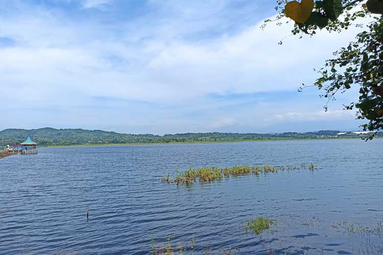 Pesona keindahan Waduk Bade Kecamatan Klego Kabupaten Boyolali.  (Foto: Gatot/TIMES Indonesia)