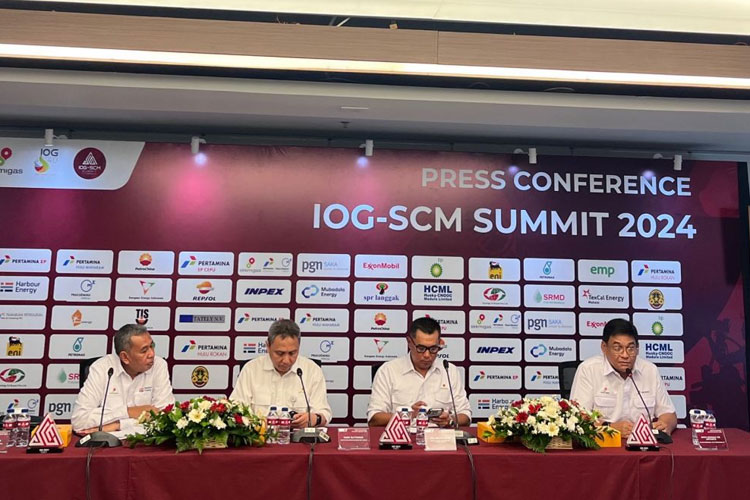 Gelar Indonesia Upstream Oil & Gas SCM Summit 2024. (Foto:Wijaya)
