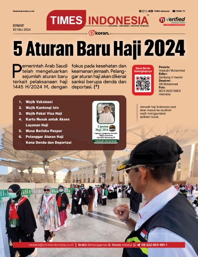 Edisi Jumat, 10 Mei 2024: E-Koran, Bacaan Positif Masyarakat 5.0