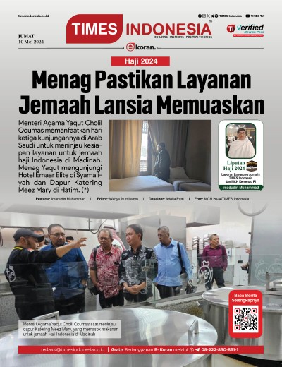 Edisi Jumat, 10 Mei 2024: E-Koran, Bacaan Positif Masyarakat 5.0