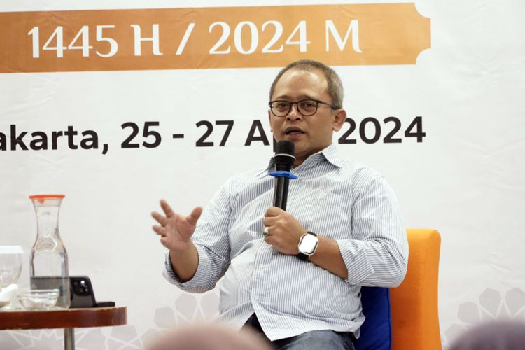 Staf Khusus Menteri Agama Bidang Media dan Komunikasi Publik, Wibowo Prasetyo. (Foto: MCH 2024 Kemenag RI)